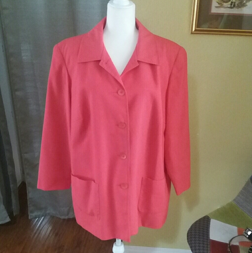 Dark Pink Blazer